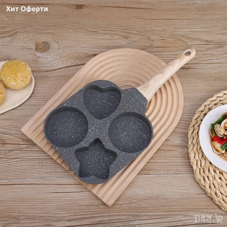 Тигани за яйца, палачинки, кюфтенца, газова индукция, снимка 1