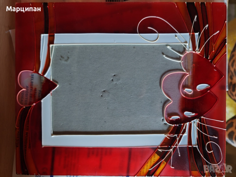 Стъклена рамка за снимка, снимка 1