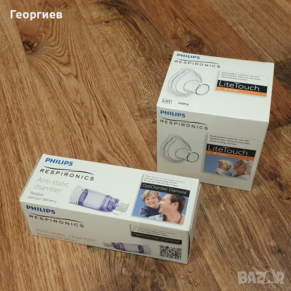 Инхалатор антистатична камера Philips Respironics OptiChamber Diamond , снимка 1