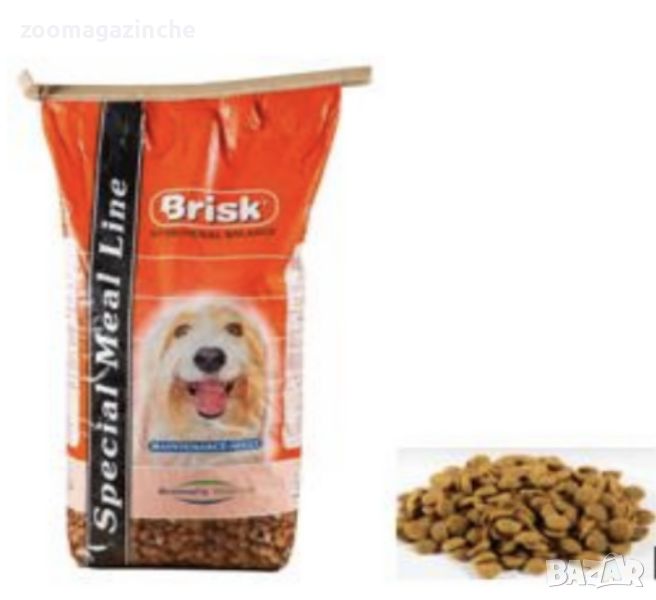  Суха храна за куче Brisk-20 кг, снимка 1
