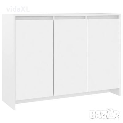 vidaXL Бюфет, бял, 102x33x75 см, ПДЧ(SKU:809773, снимка 1