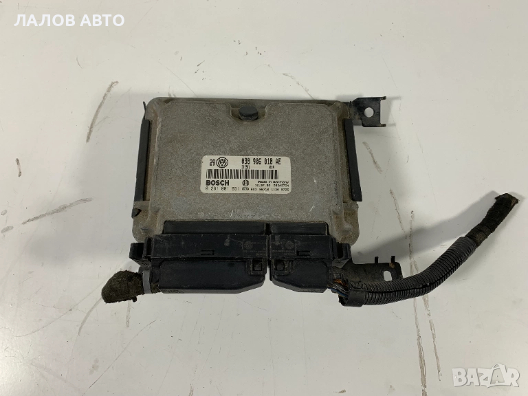Компютър двигател Ауди Фолксваген Komputur dvigatel Audi Vw 1.9 110к.с. 0281001851 038906018 АЕ , снимка 1