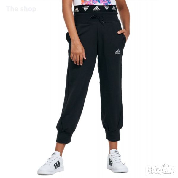 ДЕТСКО ДОЛНИЩЕ ADIDAS SPORTSWEAR DANCE PANTS BLACK (002), снимка 1