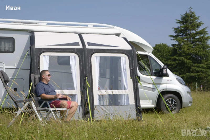 НАДУВАЕМ ФОРСЕЛТ ЗА КЕМПЕР- KAMPA MOTOR RALLY AIR PRO 260 XXL.ВИСОЧИНА НА МОНТАЖ МЕЖДУ 280-295 СМ, снимка 1