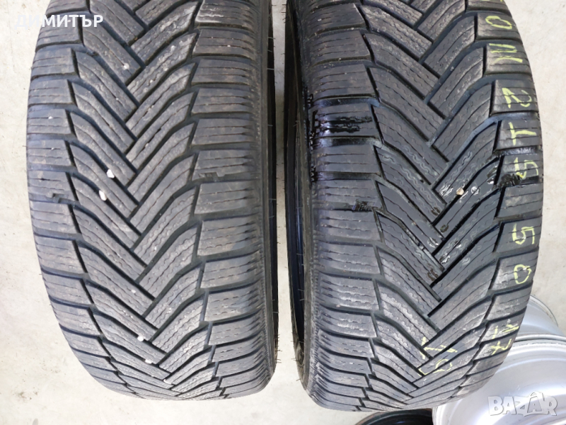 2 бр.зимни гуми Michelin 215 50 17 dot3819 цената е за брой!, снимка 1