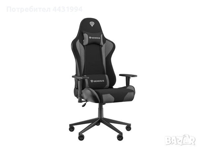 Стол, Genesis Gaming Chair Nitro 440 G2 Black-Grey, снимка 1