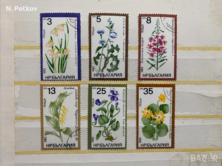 България, Флора 1982, снимка 1