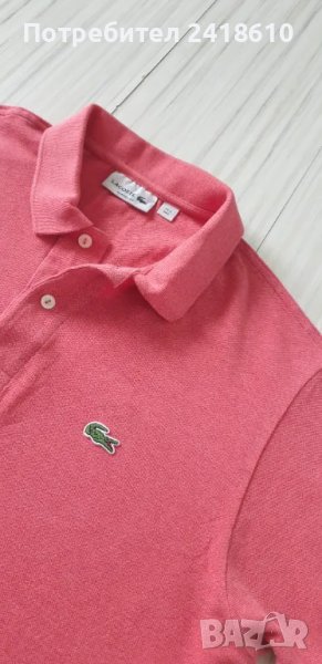 Lacoste Classic Fit Pique Cotton Mens Size 5 - L ОРИГИНАЛ! Мъжка Тениска!, снимка 1