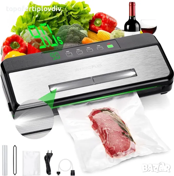 Вакуумираща машина INKBIRD Vacuum Sealer,Гаранция, снимка 1