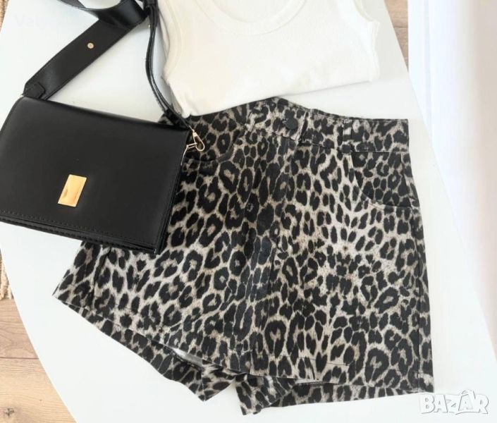 Пола-панталон леопардов десен , снимка 1