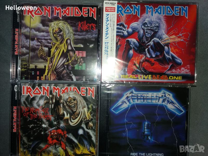 Metallica,Malmsteen,Dio,Iron Maiden-Japan Discs, снимка 1