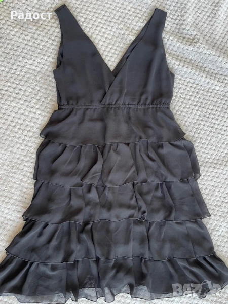 Ефирна черна рокля, снимка 1