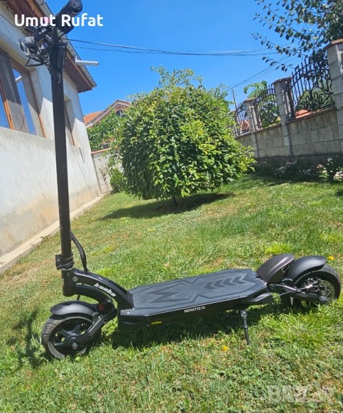 Електрически скутер-тротинетка KAABO MANTIS 10 DUAL PLUS BК ДО 60 КМ/Ч, ПРОБЕГ ДО 70 КМ, снимка 1