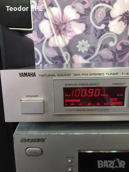 Yamaha stereo fm tuner T-420, снимка 1