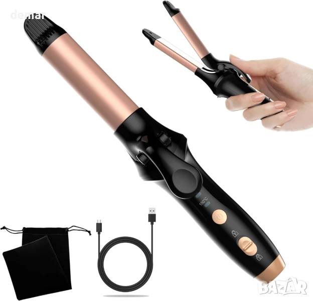 Atopskins USB мини маша, черна, 12L x 4W сантиметра, снимка 1