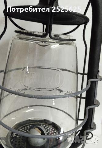Стар германски газен фенер, снимка 2 - Лампи за таван - 46085129