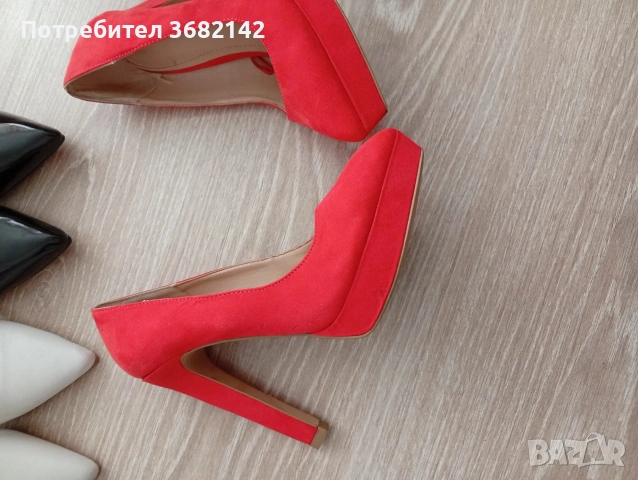 продавам дамски обувки , снимка 4 - Дамски обувки на ток - 53873718