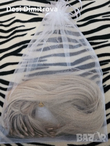 Кератинови кичури от естествена славянска коса, снимка 3 - Аксесоари за коса - 53856663