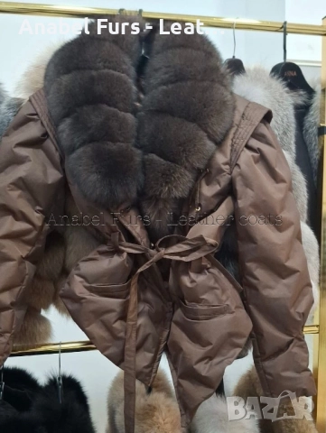 Дамски палта от естествена кожа, снимка 4 - Палта, манта - 52475081