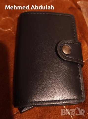 Мъжки автоматичен портфейл с изскачващ механизъм, снимка 8 - Портфейли, портмонета - 53509260