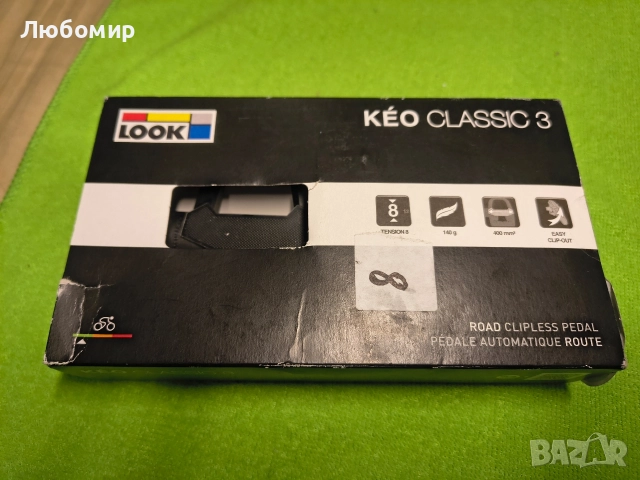 Педали Look Keo Classic 3, черни, снимка 4 - Велосипеди - 52921518