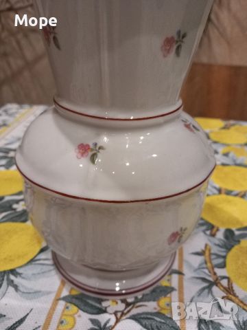 Порцеланова ваза, снимка 5 - Вази - 45485350