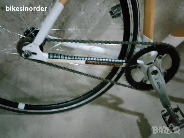 Бамбуков Органик Байк 28" фикси/сингъл , снимка 7 - Велосипеди - 54153358