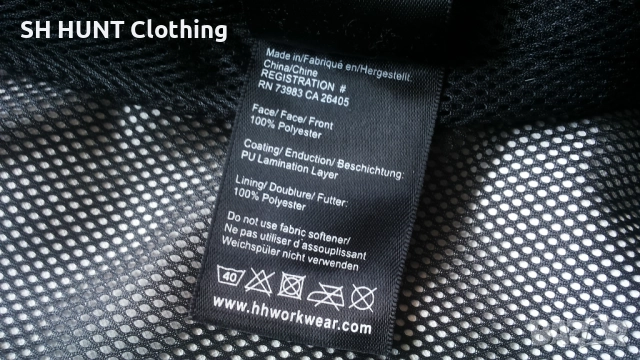 HELLY HANSEN Helly Tech Work Waterproof Jacket размер XL работно яке водонепромокаемо W4-385, снимка 17 - Якета - 52092635