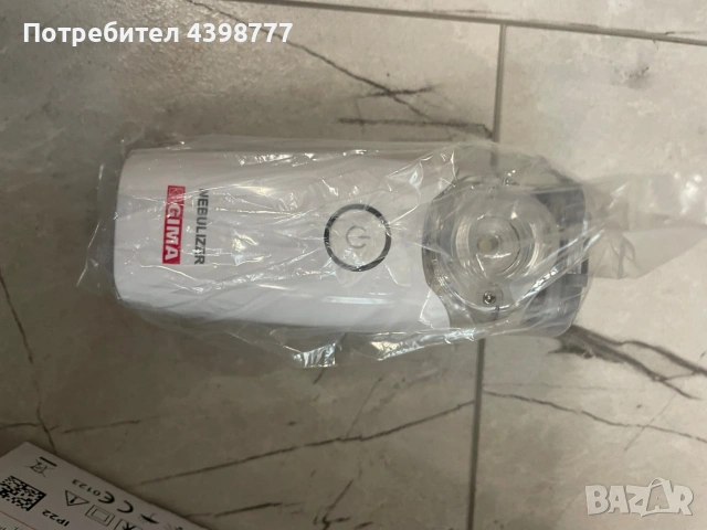 Продавам нов инхалатор (небулизатор) GIMA., снимка 2 - Други - 53989586