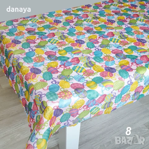 6524 Декоративна великденска покривка, 150x240cm