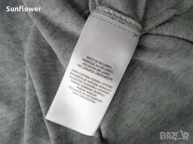 Мъжка сива блуза /тениска/суичър с качулка Polo Ralph Lauren, размер S  , снимка 7 - Блузи - 51870622