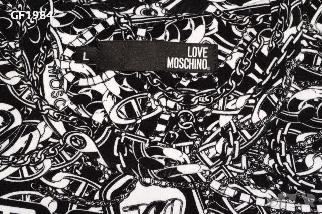 Love Moschino - мъжка тениска, размер XXL, снимка 2 - Тениски - 45172228