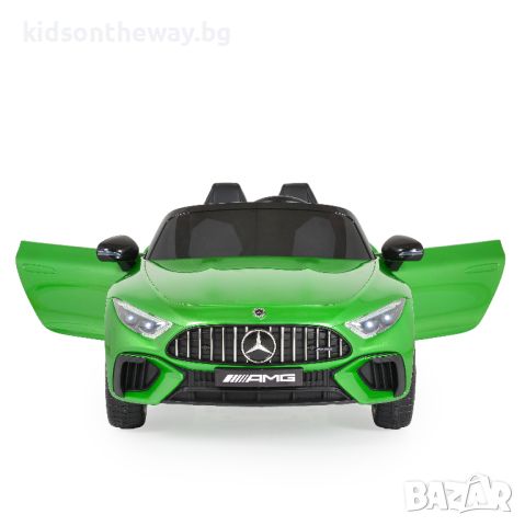 Акумулаторна кола Mercedes-Benz DK- SL63 зелен, снимка 3 - Детски велосипеди, триколки и коли - 46387736