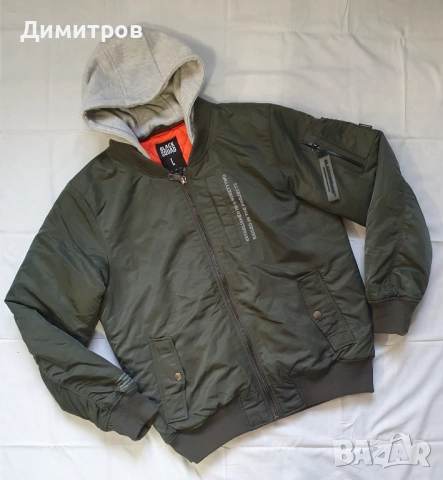 Яке бомбър Brandit, Black Squad, снимка 6 - Якета - 38498020