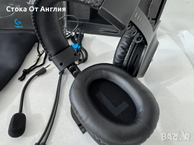Слушалки геймърски  - Logitech Pro X , снимка 8 - Слушалки за компютър - 49974270