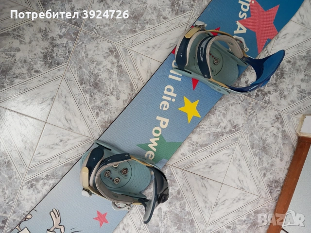 Сноуборд с автомати 156см , снимка 6 - Зимни спортове - 53681813