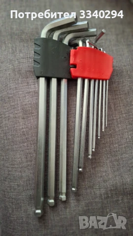 Шестограми к-т 10 бр. Powerfix, снимка 2 - Други инструменти - 51028791