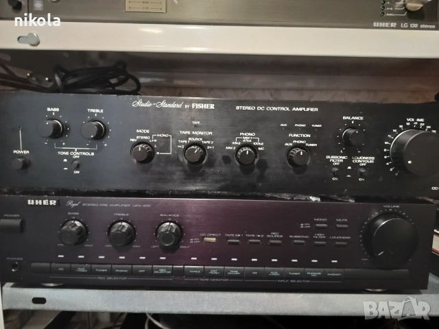 Предусилвател FISHER CC-3000 перфектен  350лв, снимка 6 - Ресийвъри, усилватели, смесителни пултове - 54299947