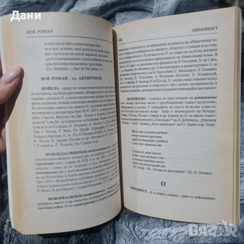 Кратък речник на литературните термини Тодор Беров, снимка 3 - Специализирана литература - 44977715