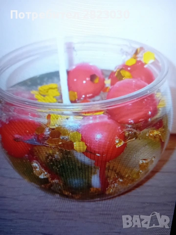 малка декоративна свещ 