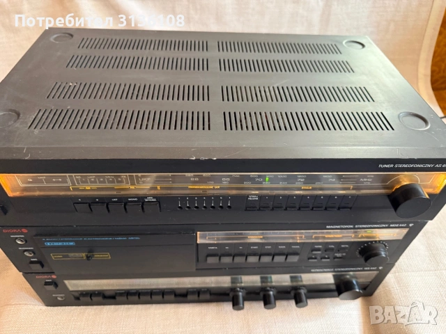 Diora  WS-442 тунер исилвател и дек, снимка 10 - Декове - 53771073