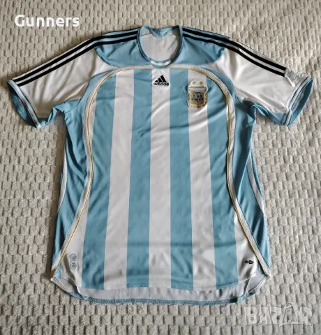 Argentina 06/07 Home Shirt, XL, снимка 1 - Спортни дрехи, екипи - 48789521