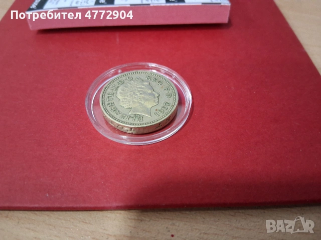 Рядък One Pound 2001 с Грешка , снимка 12 - Нумизматика и бонистика - 54286069