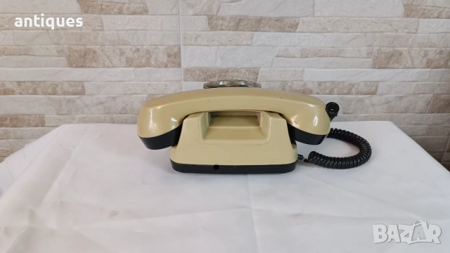 Стар български телефон със слушалка - РЕСПРОМ - ТАБ-600, снимка 5 - Антикварни и старинни предмети - 53346508