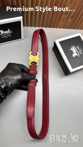 колани celine от естествена кожа в кутия , снимка 8 - Колани - 53935223