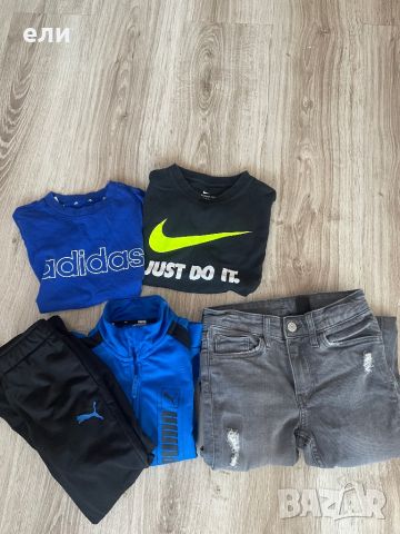 Лот дрехи за момче Nike, puma , adidas, снимка 1 - Детски комплекти - 46415573