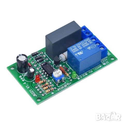 220V таймер реле модул с отложено включване/изключване