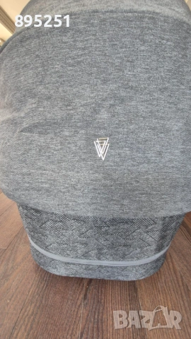 Количка Venicci Upline Slate Grey + Кошница Britax Römer Baby Safe Pro, снимка 13 - Детски колички - 53997656