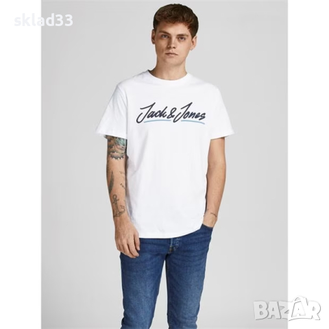1069	Мъжка тениска Jack and Jonas - размер L, снимка 1 - Тениски - 44994596