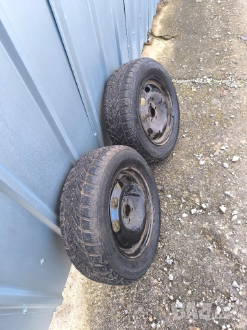 Зимни Гуми със джанти 15ки 5х 100, снимка 5 - Гуми и джанти - 53404465